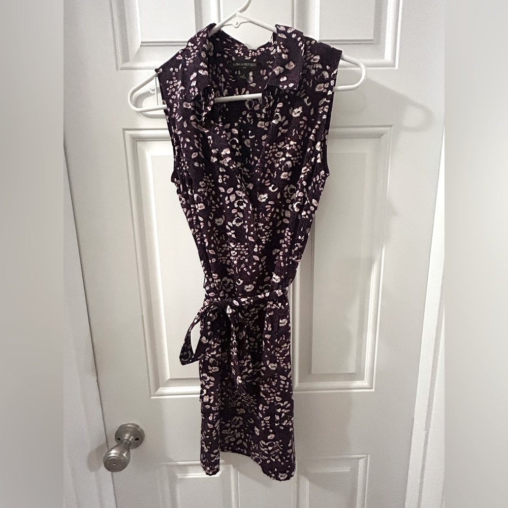 Purple Floral Dress